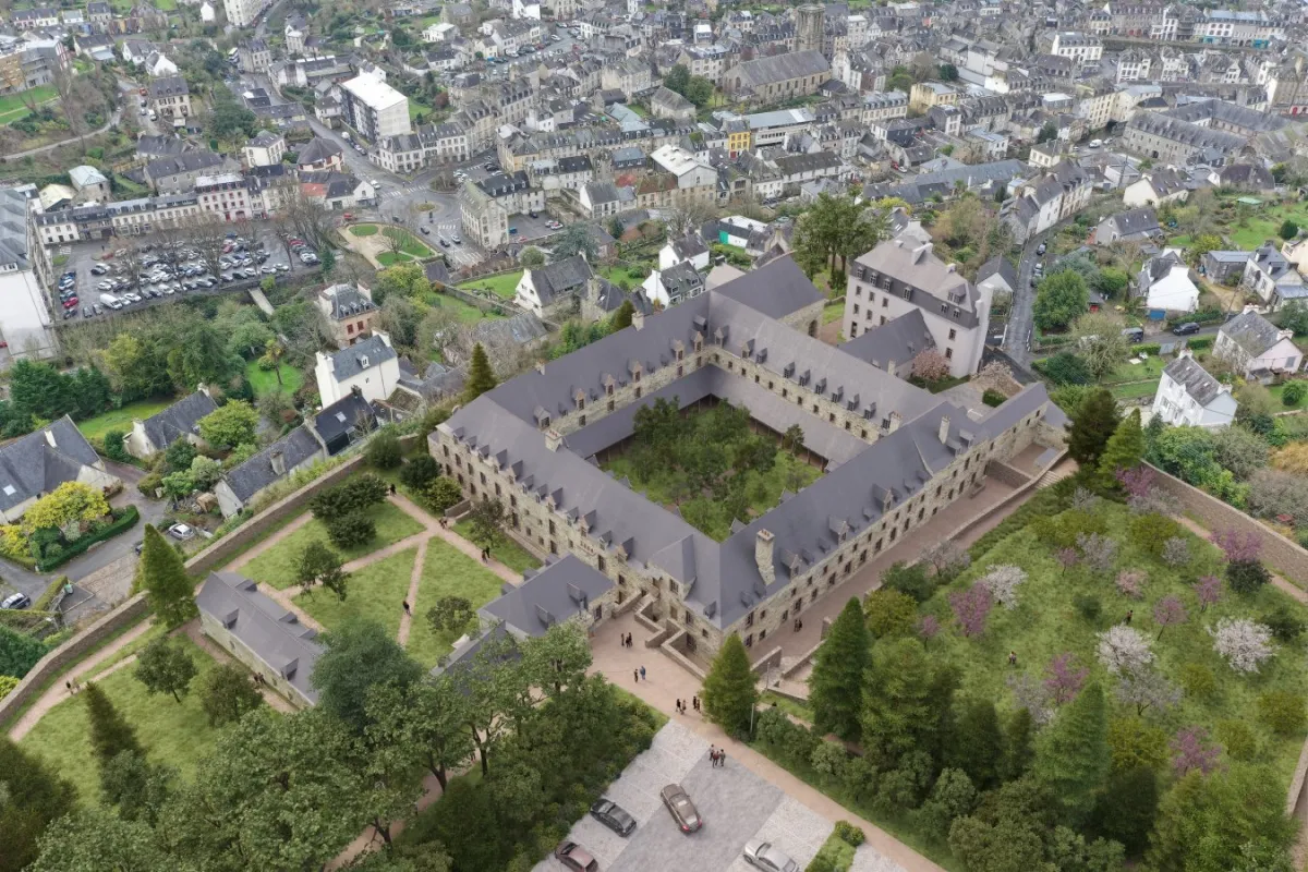 Ancien Couvent des Ursulines Morlaix (Denormandie)