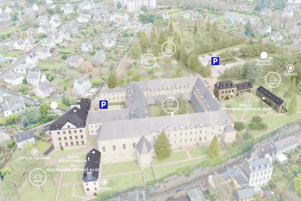 Programme Immobilier Morlaix Ancien Couvent des Ursulines Morlaix (Denormandie) DENORMANDIE photo 2 
