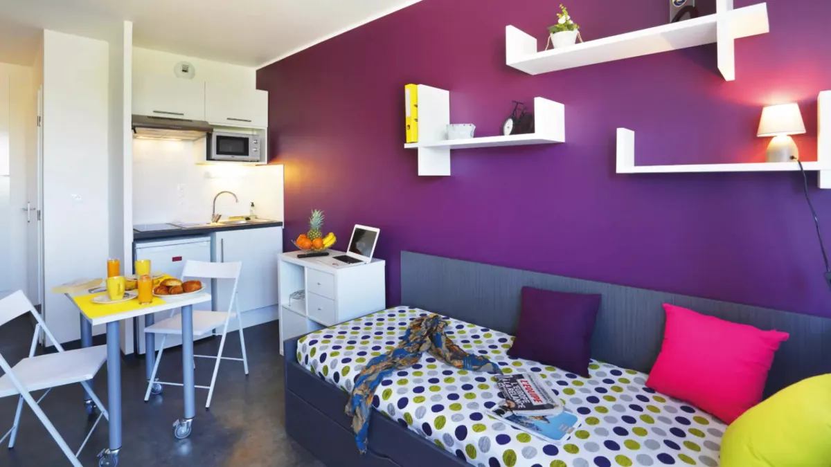 Programme Immobilier CAEN APPART'ETUD CAEN BEAUMOIS LMNP résidence services photo 4 