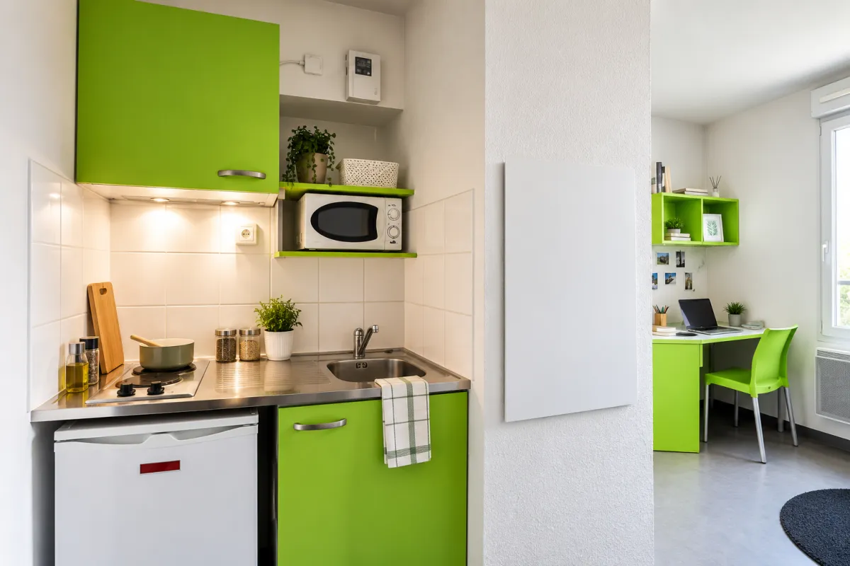 Programme Immobilier VILLEURBANNE Arts Campus LMNP résidence services photo 2 