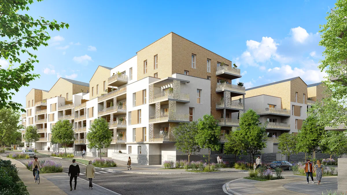 Investissement immobilier neuf : Programme EPURE - Angers - Vinci immobilier situé à Angers (49100), éligible au dispositif Jeanbrun.