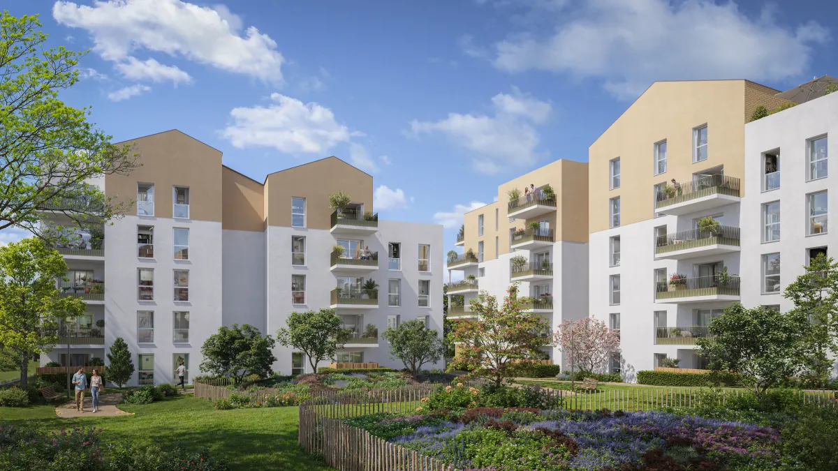 Programme Immobilier Angers EPURE - Angers - Vinci immobilier Jeanbrun photo 2 