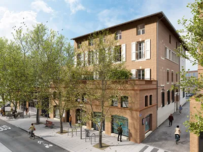 Investissement immobilier ancien rénové : Programme Georges Pompidou situé à Albi (81000), éligible au dispositif Malraux.