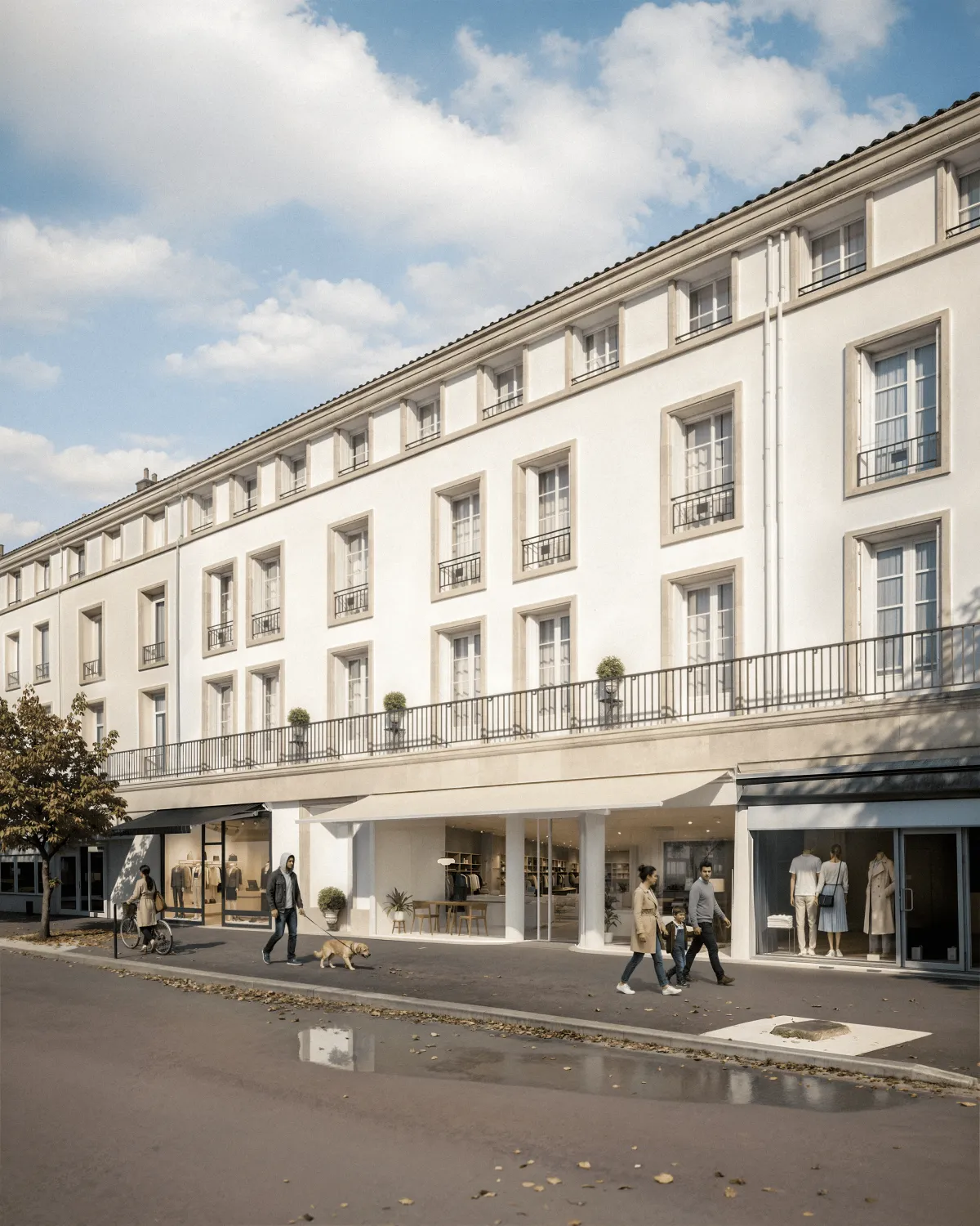 Investissement immobilier ancien rénové : Programme Le Briand situé à Royan (17200), éligible au dispositif Déficit foncier.