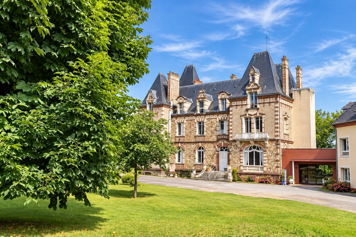 Investissement immobilier ancien rénové : Programme Le Château Du Haut Venay situé à SAINT-LUBIN-DES-JONCHERETS (28350), éligible au dispositif LMNP résidence services.