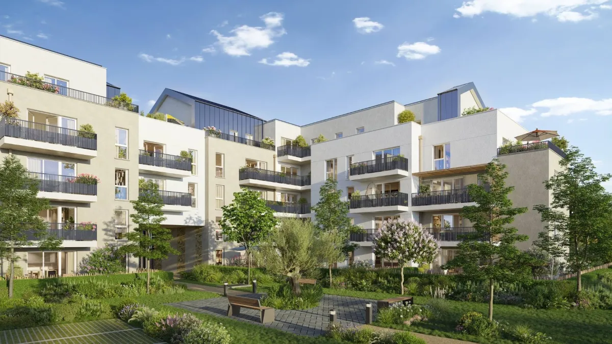 Programme Immobilier Meaux Les Jardins de l’Ourcq  Résidence Principale, Résidence Secondaire, LMNP non géré photo 2 