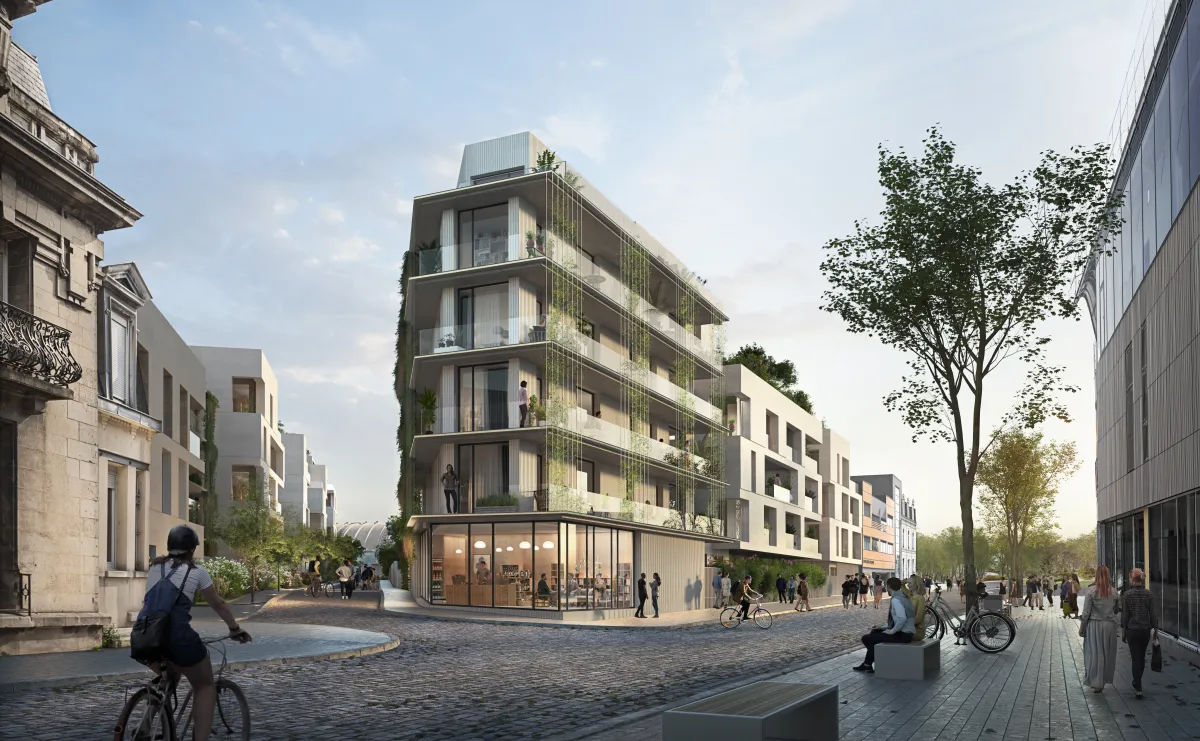 Programme Immobilier Reims Les Promenades d'Olène C1 - Reims Nue-Propriété photo 2 