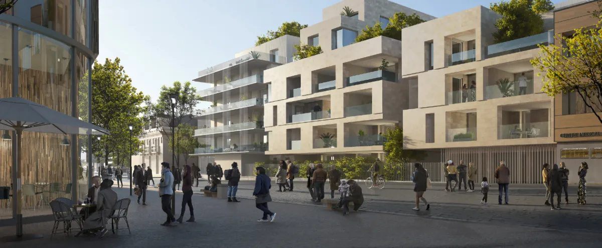 Programme Immobilier Reims Les Promenades d'Olène C1 - Reims Nue-Propriété photo 3 
