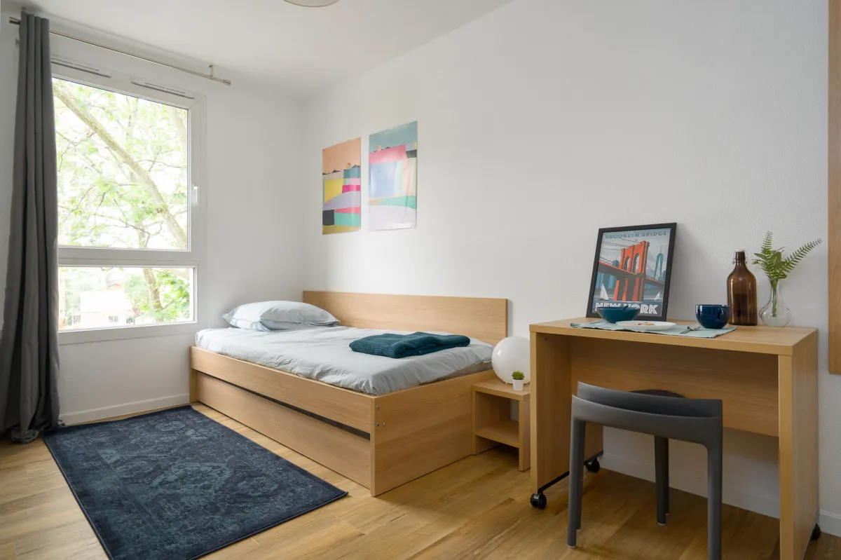 Investissement immobilier ancien rénové : Programme Studéa La Doua situé à VILLEURBANNE (69100), éligible au dispositif LMNP résidence services.