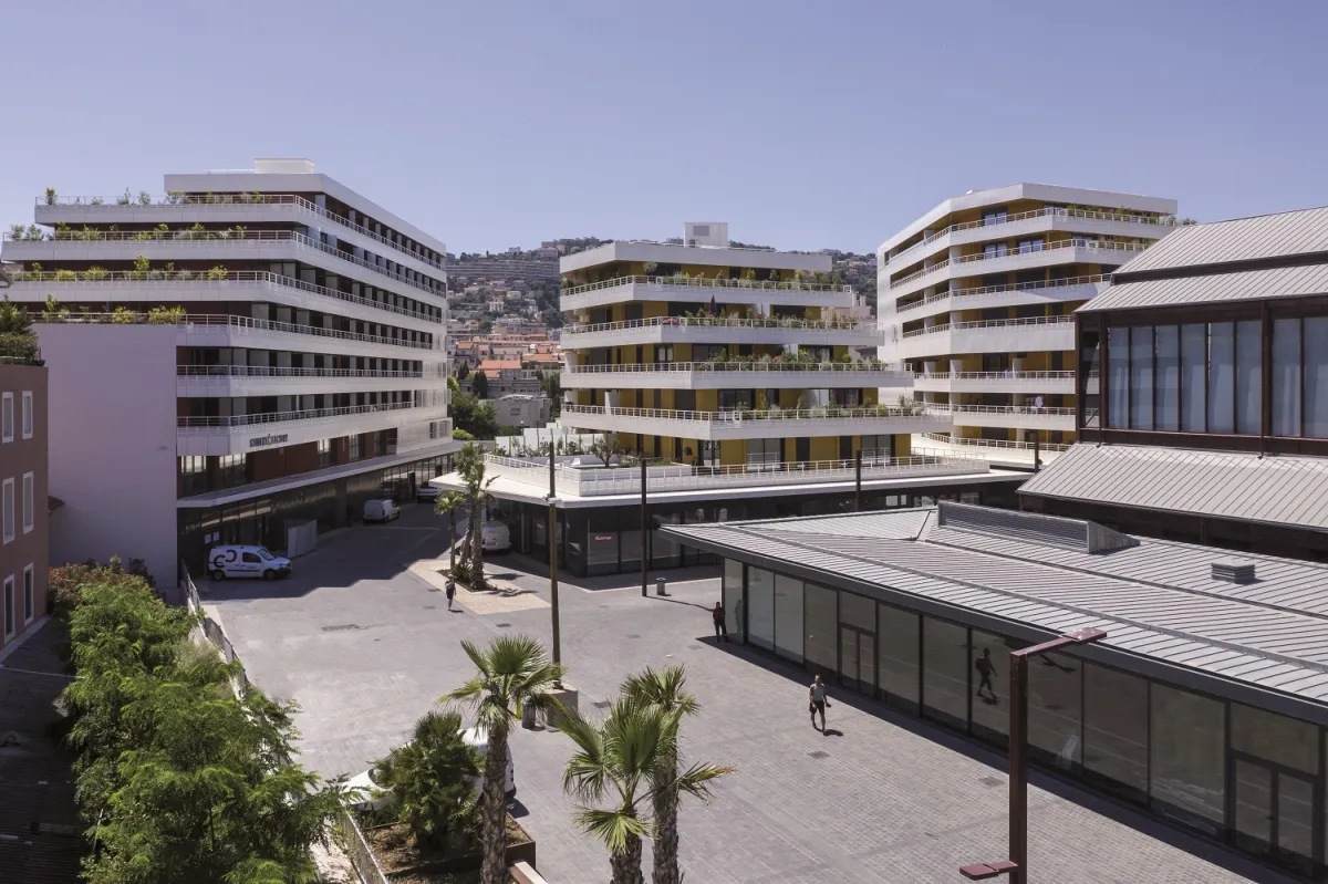 Investissement immobilier ancien rénové : Programme Student Factory Nice Gare du Sud situé à NICE (06000), éligible au dispositif LMNP résidence services.