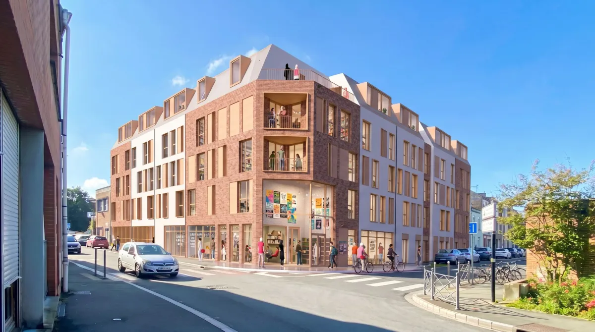 Investissement immobilier neuf : Programme Studio 127 situé à Faches-Thumesnil (59155), éligible au dispositif Résidence Principale, Résidence Secondaire, LMNP non géré.